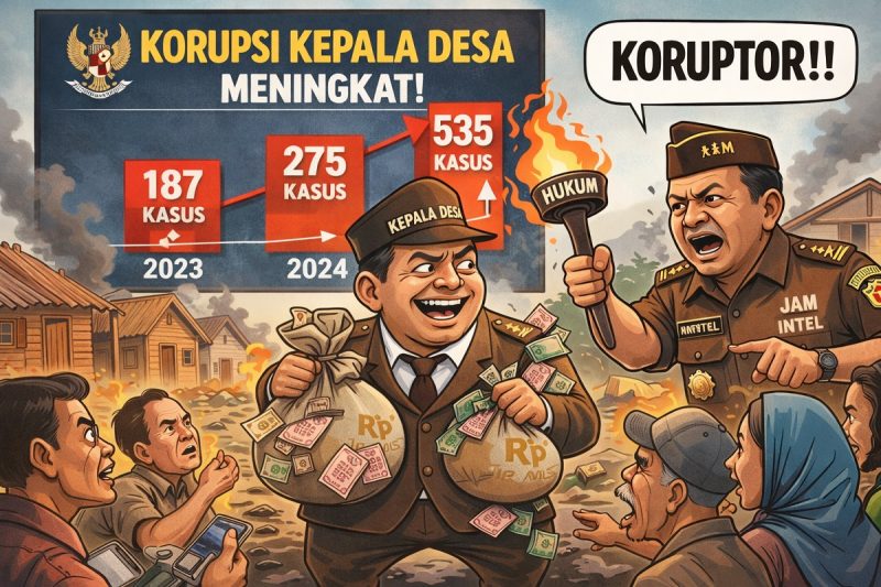 JAM Intel: Kasus Korupsi Kepala Desa Naik Tajam dalam Tiga Tahun Terakhir